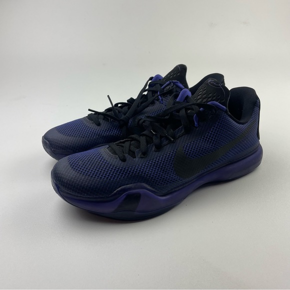 COPY - 2014 Nike Kobe X 10 Blackout Black Persian Purple Violet  705317-005 Siz… - Picture 1 of 15